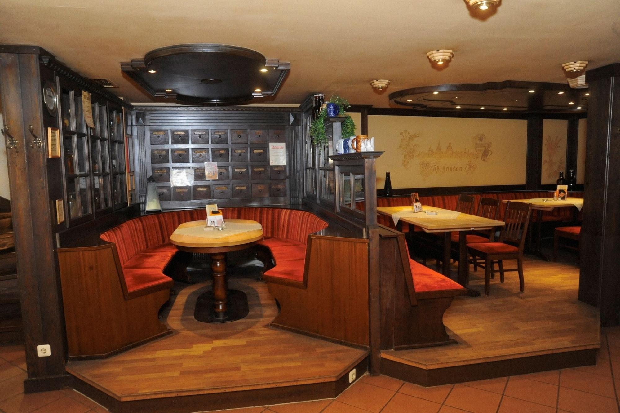 מלון Mühlhausen Brauhaus Zum Loewen מראה חיצוני תמונה
