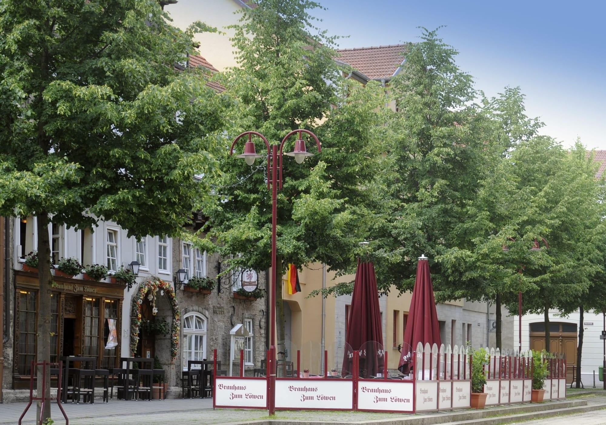 מלון Mühlhausen Brauhaus Zum Loewen מראה חיצוני תמונה