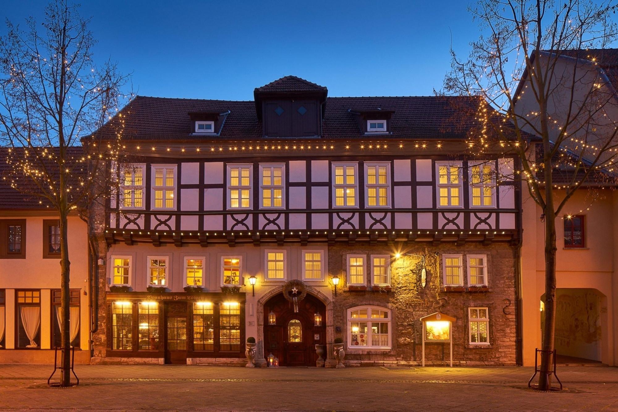 מלון Mühlhausen Brauhaus Zum Loewen מראה חיצוני תמונה