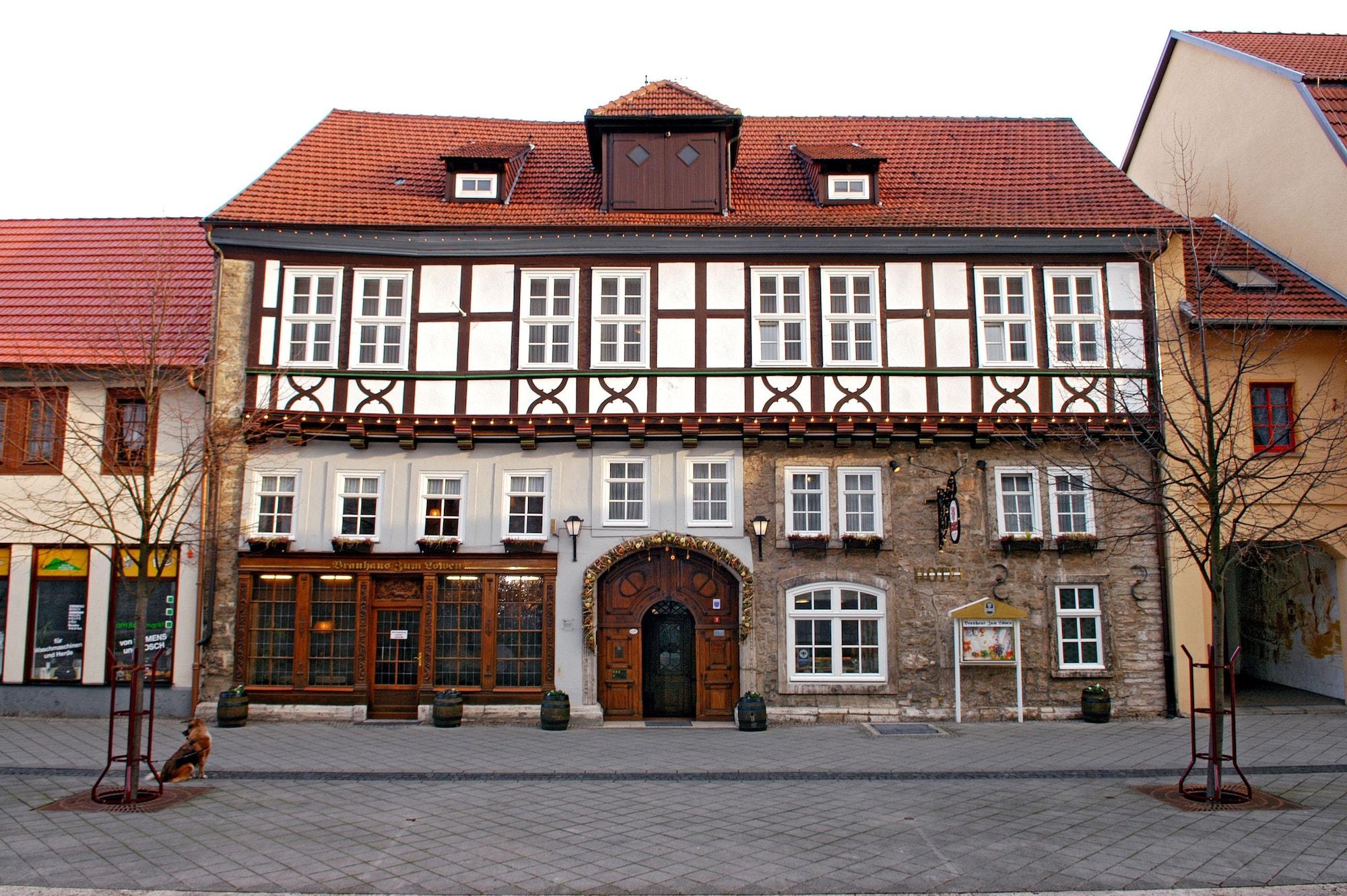 מלון Mühlhausen Brauhaus Zum Loewen מראה חיצוני תמונה