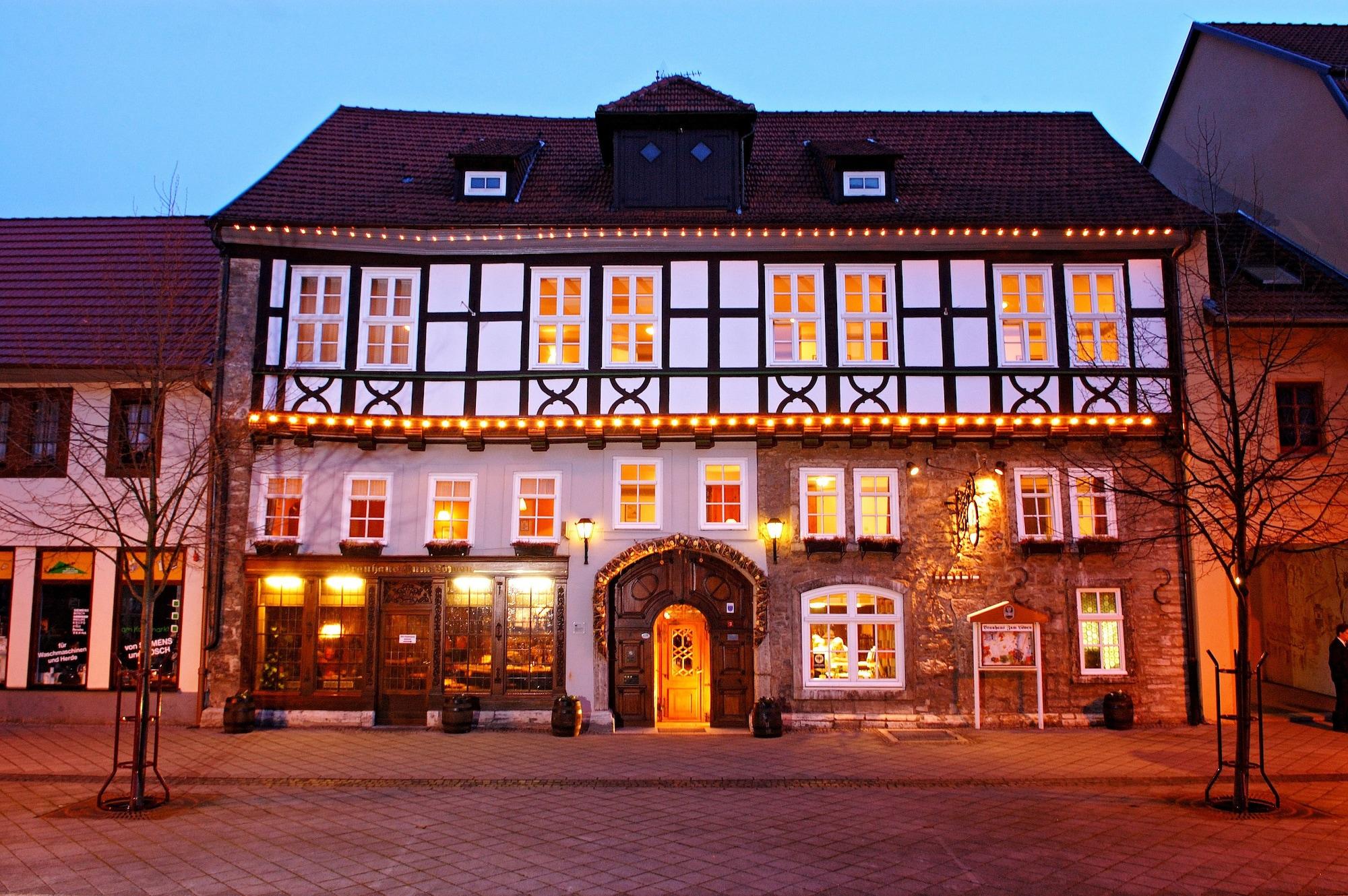 מלון Mühlhausen Brauhaus Zum Loewen מראה חיצוני תמונה