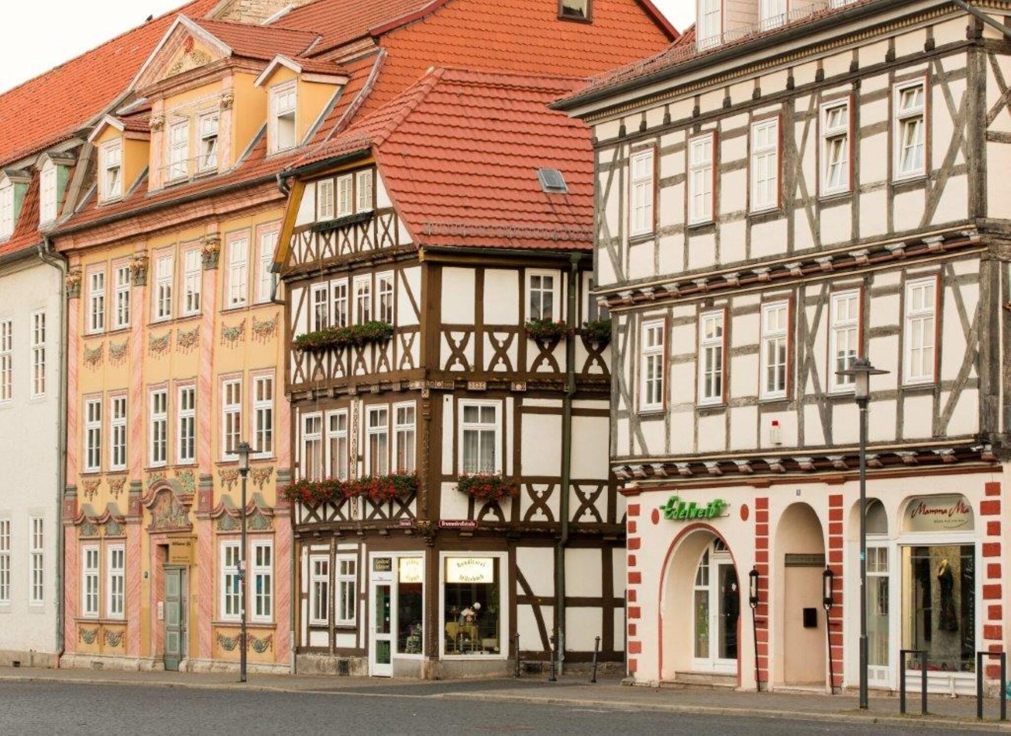 מלון Mühlhausen Brauhaus Zum Loewen מראה חיצוני תמונה