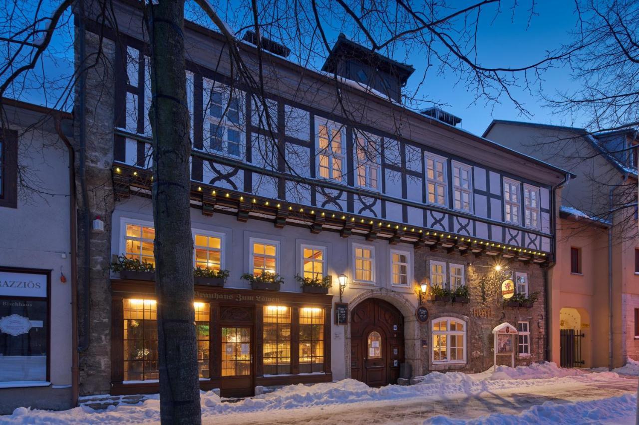 מלון Mühlhausen Brauhaus Zum Loewen מראה חיצוני תמונה