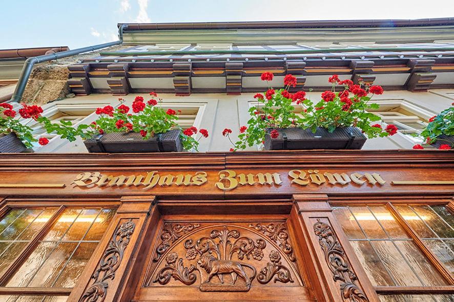 מלון Mühlhausen Brauhaus Zum Loewen מראה חיצוני תמונה