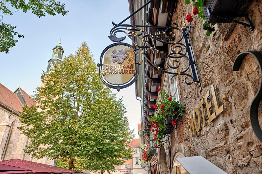 מלון Mühlhausen Brauhaus Zum Loewen מראה חיצוני תמונה
